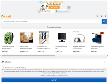 Tablet Screenshot of okazii.ro