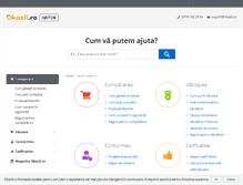 Tablet Screenshot of ajutor.okazii.ro